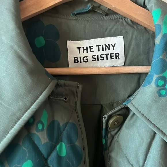 Tiny Cottons, The Tiny Big Sister, Flowers Quilted Coat.
Size 36 - Picture 2 of 5